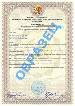 Приложение 1 Усть-Илимск Сертификат ГОСТ РВ 0015-002
